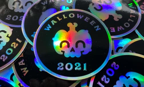 Halloween sticker designer tool