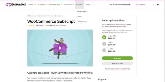 WooCommerce Subscriptions - woocommerce app,plugin 