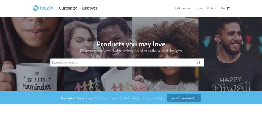 Teezily - custom t-shirts,sweaters, hoodie, long-sleeve, tank-top, mug, fleece blanket